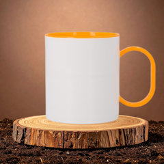 11oz Polymer Coloured Inner Mug – Custom Printed