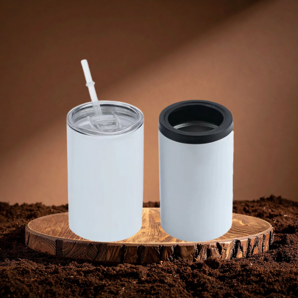 4-in-1 Stainless Steel Insulated Stubby Can Cooler Tumbler – Custom Printed
