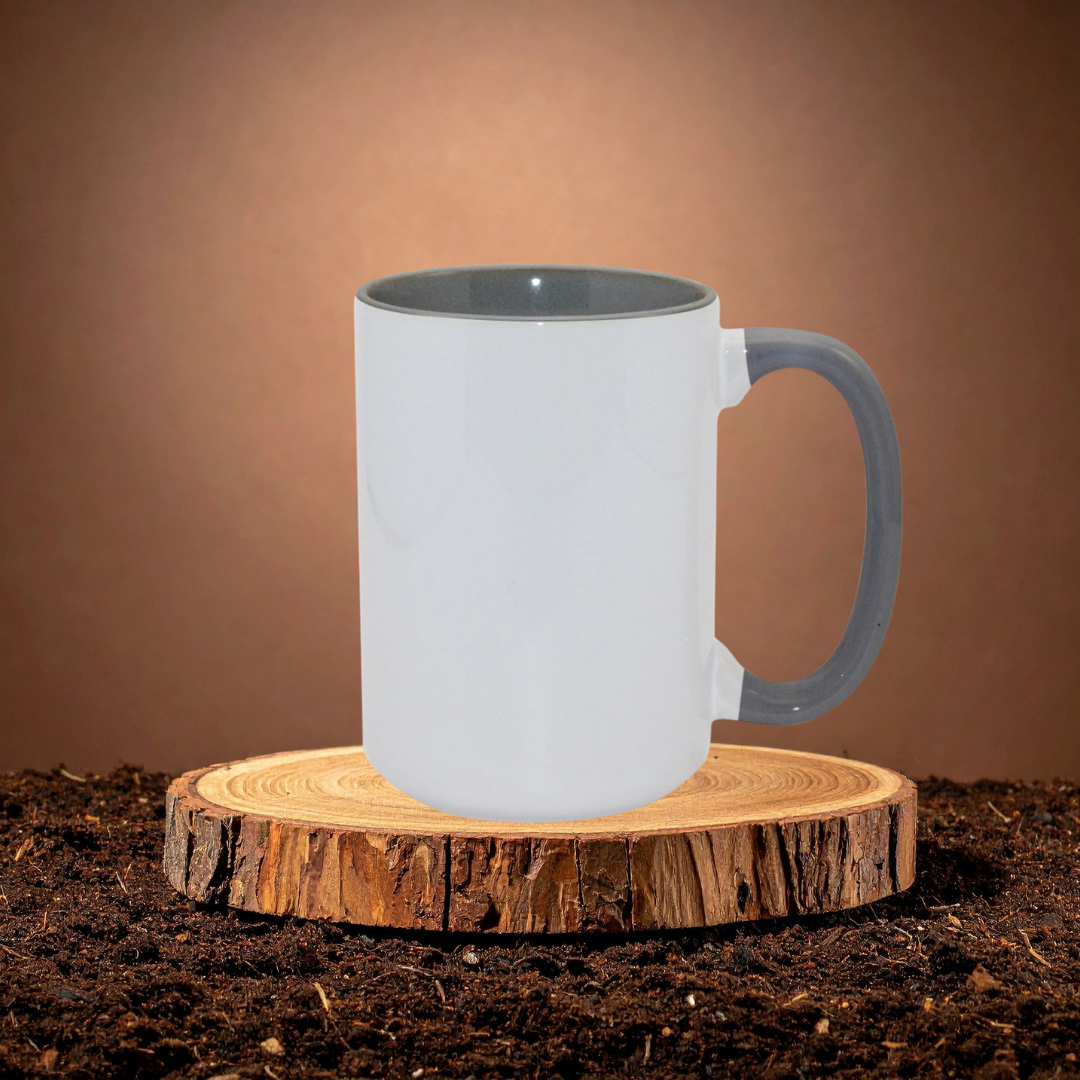 15oz Coloured Inner Mug – Custom Printed