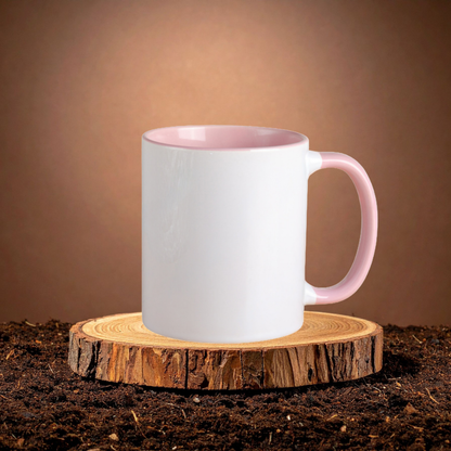 15oz Coloured Inner Mug – Custom Printed