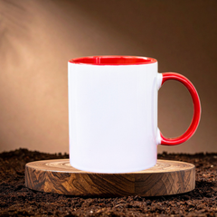 11oz Coloured Inner Mug – Custom Printed