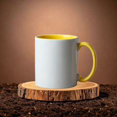 11oz Coloured Inner Mug – Custom Printed