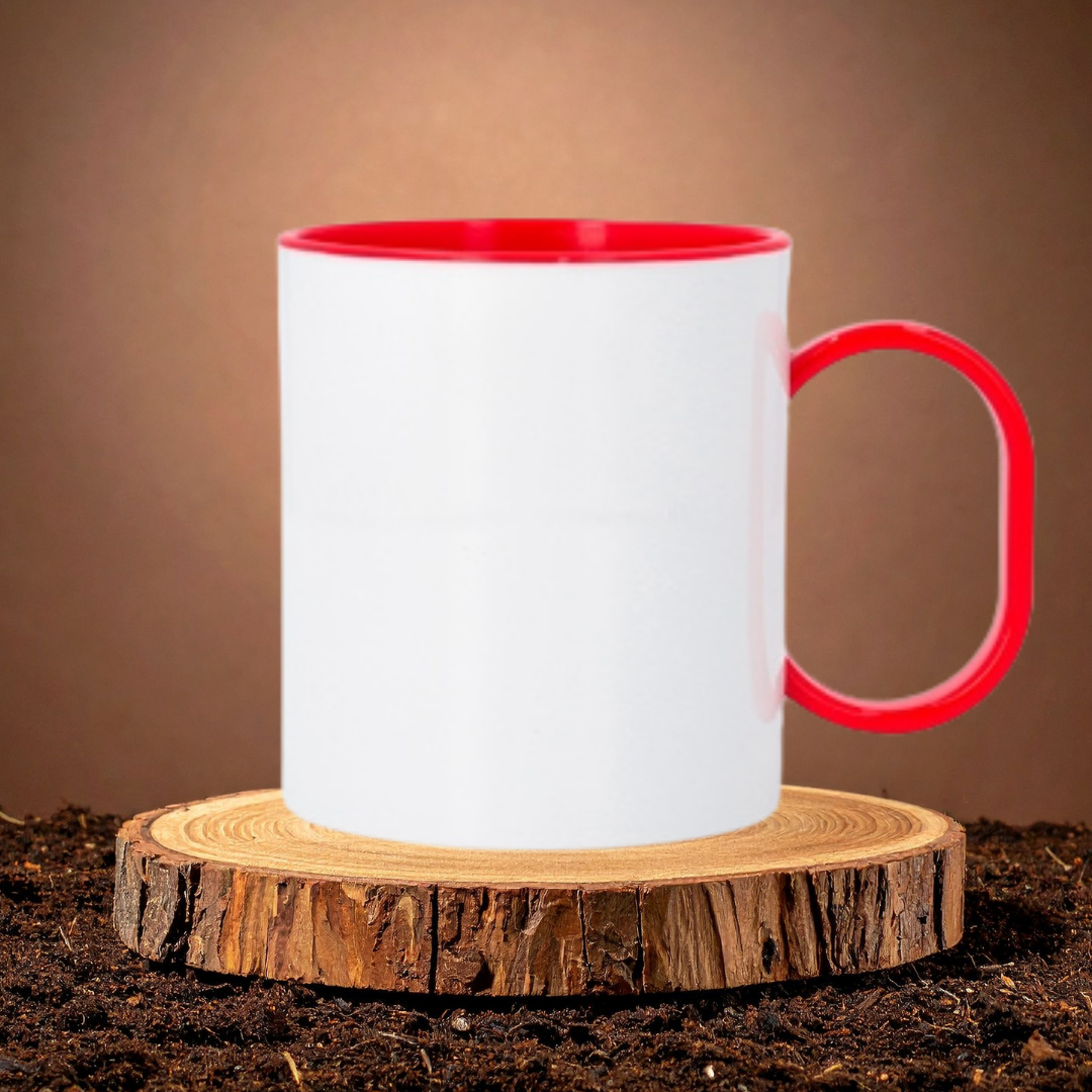 11oz Polymer Coloured Inner Mug – Custom Printed