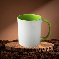11oz Coloured Inner Mug – Custom Printed