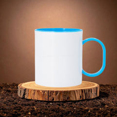 11oz Polymer Coloured Inner Mug – Custom Printed