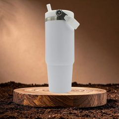 40oz Flip Straw Tumbler – Custom Printed
