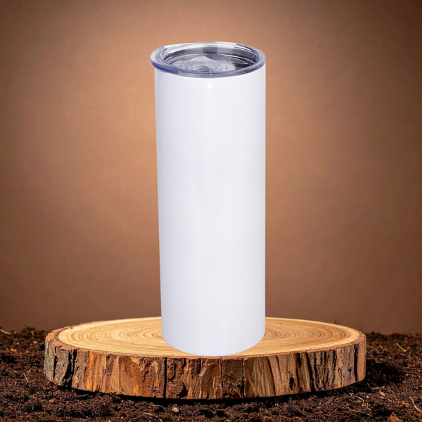 30oz White Tumbler – Custom Printed