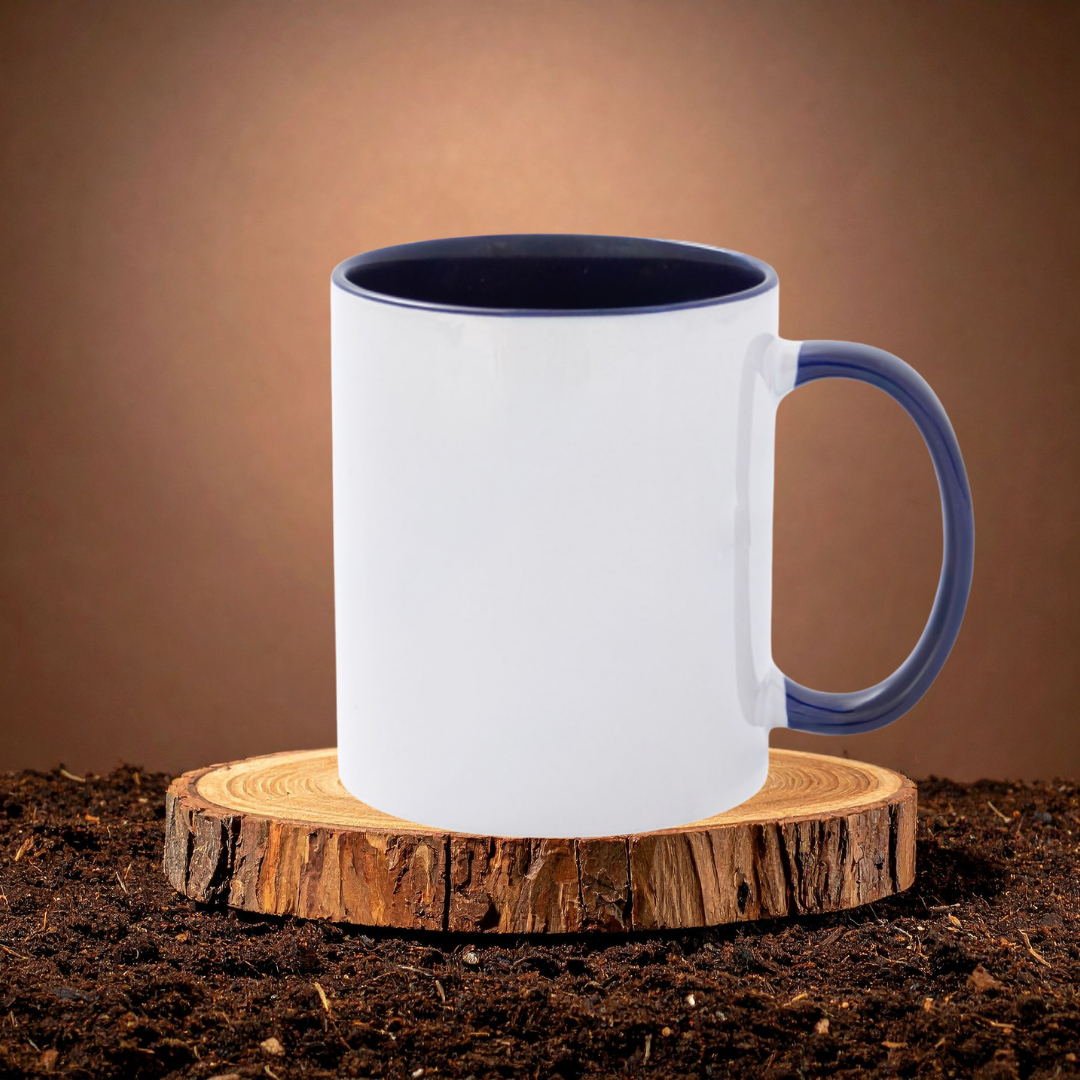 11oz Coloured Inner Mug – Custom Printed