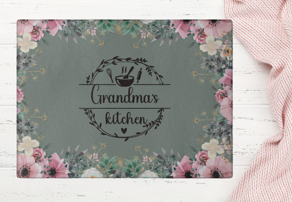 Glass Cutting Board – Custom Printed