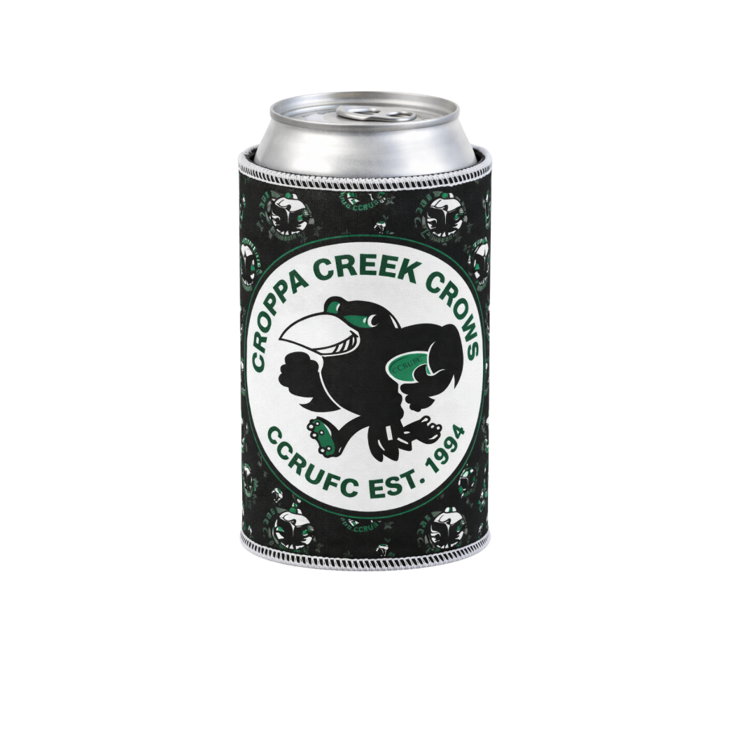 Overlocked Stubby Cooler – Custom Printed