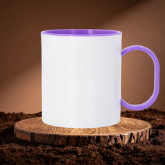 11oz Polymer Coloured Inner Mug – Custom Printed