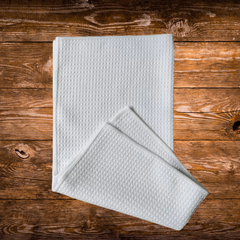 Waffle Tea Towel - Custom Printed